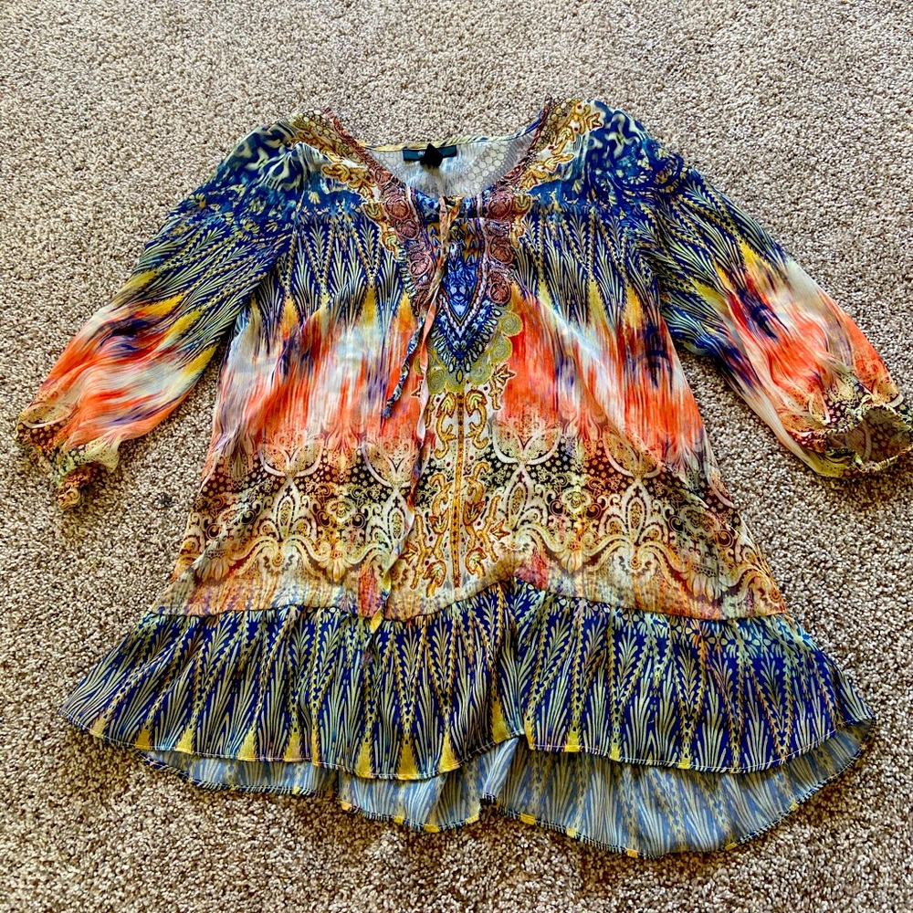 See through shirt or cover up!